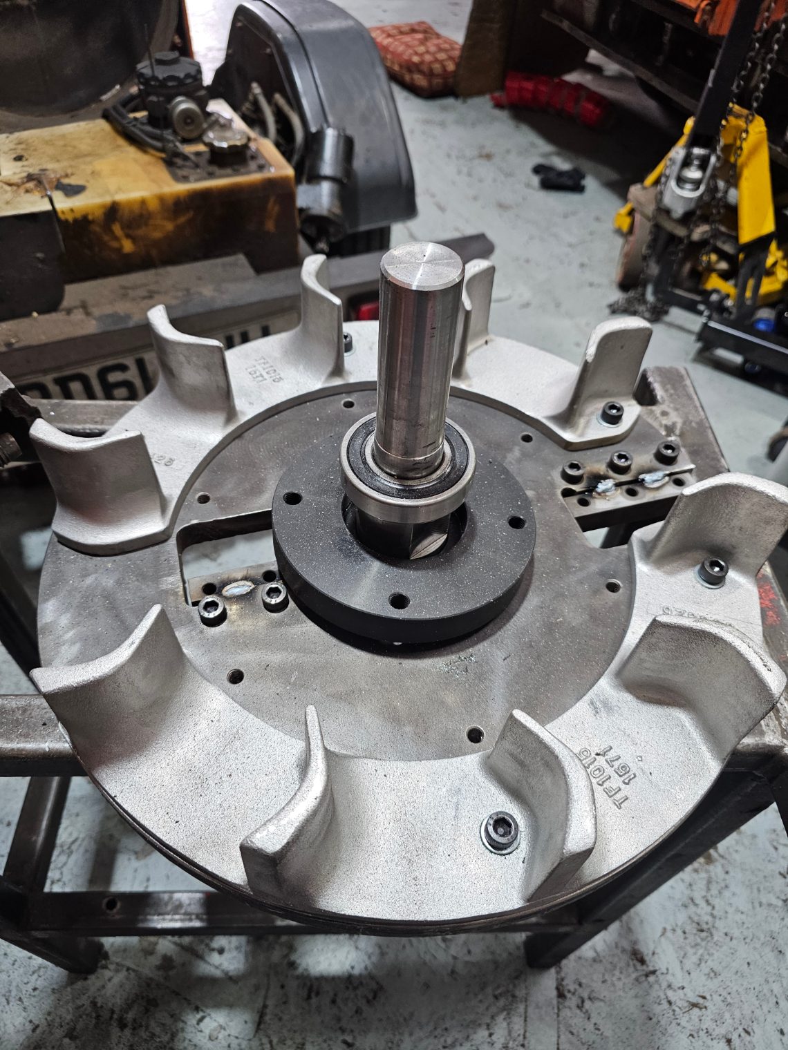 Timberwolf 150 full rotor rebuild including new pockets.